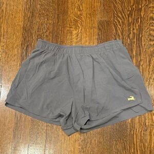 Tracksmith Meridian Shorts Sz Sm Grey